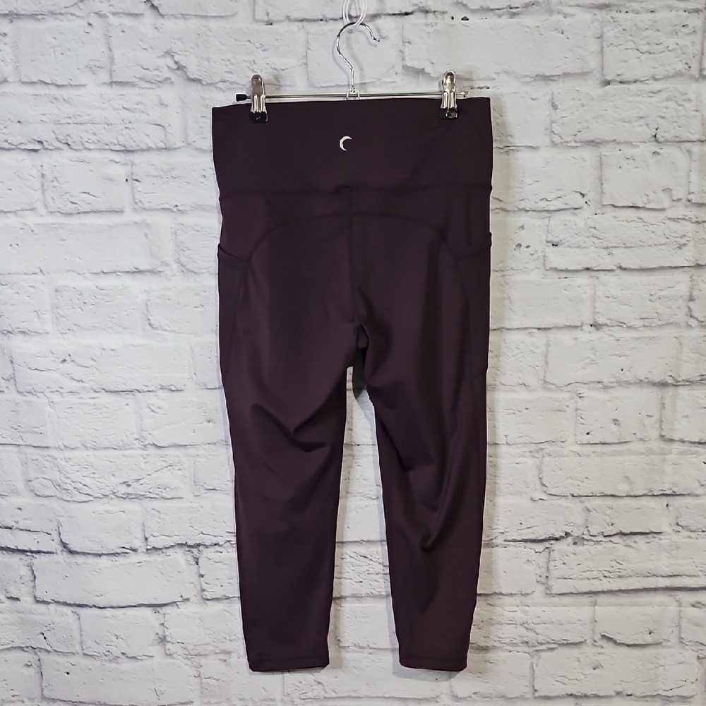 ZYIA Women's Dark Purple Leggings - Picture 4 of 6